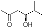 (S)-4-Hydroxy-5-methyl-2-hexanone molecular structure (CAS 65651-63-0)
