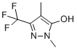 1,4-dimethyl-3-(trifluoromethyl)-1H -Pyrazol-5-ol molecular structure (CAS 656825-59-1)