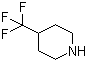 structure of CAS# 657-36-3, 4-(Trifluoromethyl)piperidine;4-Trifluoromethylpiperidine