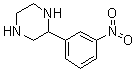 2-(3-Nitrophenyl)piperazine molecular structure (CAS 65709-29-7)