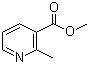 结构式 CAS# 65719-09-7, 2-甲基烟酸甲酯