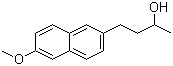 Nabumetone alcohol molecular structure (CAS 65726-24-1)