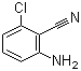2-氨基-6-氯苯甲腈分子结构 (CAS 6575-11-7)