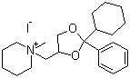 Oxapium iodide molecular structure (CAS 6577-41-9)