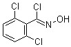 2,6-二氯-N-羟基氯代苯甲醛肟分子结构 (CAS 6579-27-7)