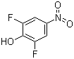 2,6-二氟-4-硝基苯酚分子结构 (CAS 658-07-1)