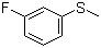 3-Fluorothioanisole molecular structure (CAS 658-28-6)