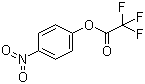 结构式 CAS# 658-78-6, 4-硝基苯基三氟醋酸酯