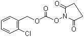 2-氯苄基-N-琥珀酰亚胺基碳酸酯分子结构 (CAS 65853-65-8)