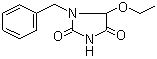 结构式 CAS# 65855-02-9, 1-苄基-5-乙氧基海因