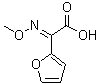 alpha-(Methoxyimino)-2-furanacetic acid molecular structure (CAS 65866-86-6)