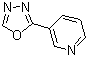 3-[1,3,4]Oxadiazol-2-ylpyridine molecular structure (CAS 65943-95-5)