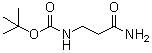 (2-Carbamoyl-ethyl)-carbamic acid tert-butyl ester molecular structure (CAS 65983-35-9)