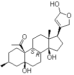 Corchoside A aglycon molecular structure (CAS 66-28-4)