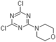 2,4-Dichloro-6-morpholino-1,3,5-triazine molecular structure (CAS 6601-22-5)