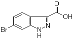 6-Bromoindazole-3-carboxylic acid molecular structure (CAS 660823-36-9)