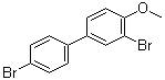 structure of CAS# 66175-40-4, 3,4'-Dibromo-4-methoxybiphenyl