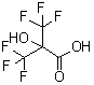 Hexafluoro-2-hydroxyisobutyric acid molecular structure (CAS 662-22-6)