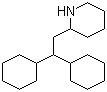 Perhexiline molecular structure (CAS 6621-47-2)