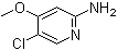 5-Chloro-4-methoxypyridin-2-amine molecular structure (CAS 662117-63-7)