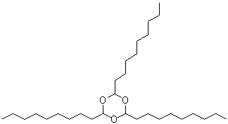 2,4,6-Trinonyl-1,3,5-trioxane molecular structure (CAS 6624-05-1)