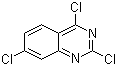 2,4,7-Trichloroquinazoline molecular structure (CAS 6625-94-1)