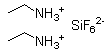 Ethylammonium hexafluorosilicate molecular structure (CAS 6627-09-4)