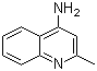 2-Methylquinolin-4-amine molecular structure (CAS 6628-04-2)
