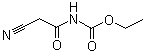 N-Cyanoacetylurethane molecular structure (CAS 6629-04-5)