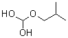 (2-Methylpropoxy)methanediol molecular structure (CAS 6630-97-3)