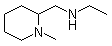 N-Ethyl-1-methyl-2-piperidinemethanamine molecular structure (CAS 66300-62-7)