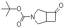 structure of CAS# 663172-80-3, 6-Oxo-3-azabicyclo[3.2.0]heptane-3-carboxylic acid 1,1-dimethylethyl ester
