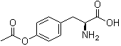 structure of CAS# 6636-22-2, O-Acetyl-L-tyrosine;NSC 16556