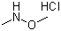 N,O-Dimethylhydroxylamine hydrochloride molecular structure (CAS 6638-79-5)