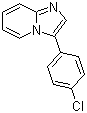 3-(4-Chlorophenyl)imidazo[1,2-a]pyridine molecular structure (CAS 663946-08-5)
