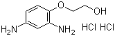 2-(2,4-Diaminophenoxy)ethanol dihydrochloride molecular structure (CAS 66422-95-5)