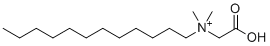 Betaines, C12-14-alkyldimethyl molecular structure (CAS 66455-29-6)