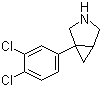 结构式 CAS# 66504-40-3, 1-(3,4-二氯苯基)-3-氮杂双环[3.1.0]己烷