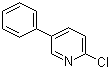 结构式 CAS# 66600-05-3, 2-氯-5-苯基吡啶