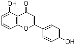 structure of CAS# 6665-67-4, 4',5-Dihydroxyflavone;5,4'-Dihydroxyflavone