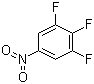 structure of CAS# 66684-58-0, 3,4,5-Trifluoronitrobenzene;1,2,3-Trifluoro-5-nitrobenzene; 1-Nitro-3,4,5-trifluorobenzene