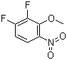 1,2-Difluoro-3-methoxy-4-nitrobenzene molecular structure (CAS 66684-60-4)