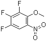 1,2,3-Trifluoro-4-methoxy-5-nitrobenzene molecular structure (CAS 66684-65-9)