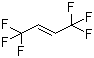 trans-1,1,1,4,4,4-Hexafluoro-2-butene molecular structure (CAS 66711-86-2)