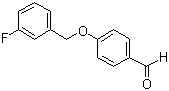 4-(3-氟苄氧基)苯甲醛分子结构 (CAS 66742-57-2)