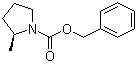 (R)-2-Methyl-1-pyrrolidinecarboxylic acid benzyl ester molecular structure (CAS 667420-95-3)