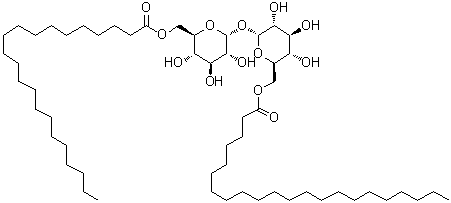 海藻糖 6,6'-二山嵛酸酯分子结构 (CAS 66758-35-8)