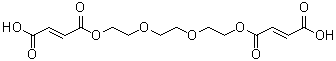 4,15-Dioxo-5,8,11,14-tetraoxaoctadeca-2,16-dienedioic acid molecular structure (CAS 66790-57-6)