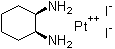 (trans-R,R-1,2-Diaminocyclohexane)diiodoplatinum molecular structure (CAS 66845-32-7)