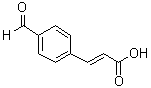 (2E)-3-(4-Formylphenyl)-2-propenoic acid molecular structure (CAS 66885-68-5)